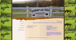 Desktop Screenshot of adamsharmonyhillfarm.com